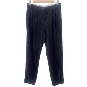 Sessun Pants Corduroy Rocco High Waisted Straight Leg Women Sz 42 US 10 Gray